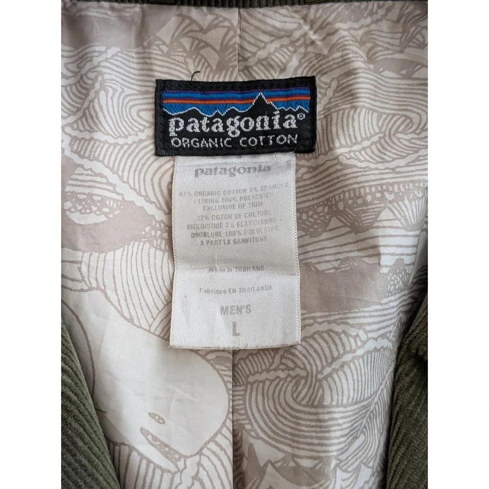 Patagonia Men Corduroy Blazer Jacket  Fall Sz L